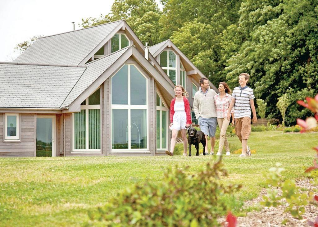 Swandown Lodges Chard Buitenkant foto
